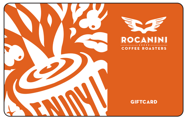 Gift Card - physical card for Cafe - Rocanini Coffee Roasters