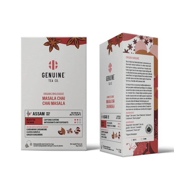 Organic Masala Chai Pyramid Tea Bags - Rocanini Coffee Roasters