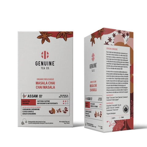 Organic Masala Chai Pyramid Tea Bags - Rocanini Coffee Roasters