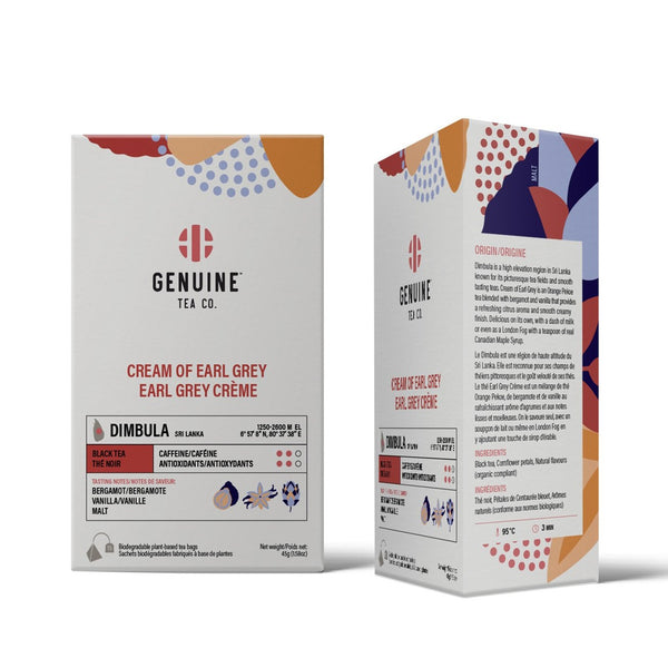 Pyramid Tea Bags - Cream of Earl Grey - Rocanini Coffee Roasters
